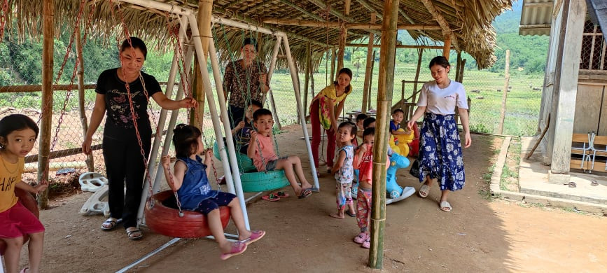 Cô trò trường mầm non vùng biên Tam Thanh mơ về lớp học kiên cố ảnh 5 Cô trò trường mầm non vùng biên Tam Thanh mơ về lớp học kiên cố ảnh 5