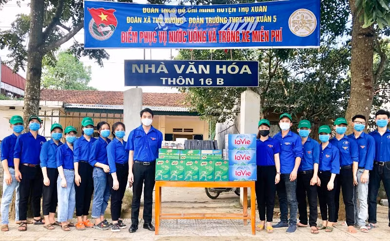 Thanh Hóa: Hơn 100 đội thanh niên tiếp sức mùa thi 2020 ảnh 1
