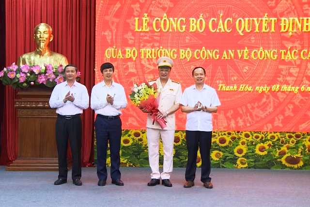 Công an tỉnh Thanh Hóa có tân Giám đốc ảnh 2