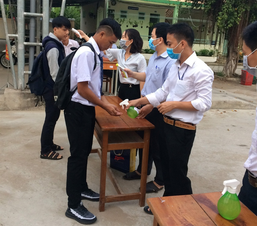 Cần Thơ: Sẵn sàng phối hợp, hỗ trợ các điểm thi trong tình huống nghi nhiễm Covid-19 ảnh 1 Cần Thơ: Sẵn sàng phối hợp, hỗ trợ các điểm thi trong tình huống nghi nhiễm Covid-19 ảnh 1