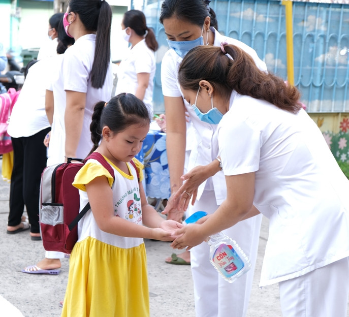 Hình ảnh bé lớp Lá đáng yêu ngày trở lại trường ảnh 4 Hình ảnh bé lớp Lá đáng yêu ngày trở lại trường ảnh 4