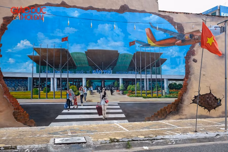 Trở lại con đường bích họa ở Cần Thơ ảnh 10