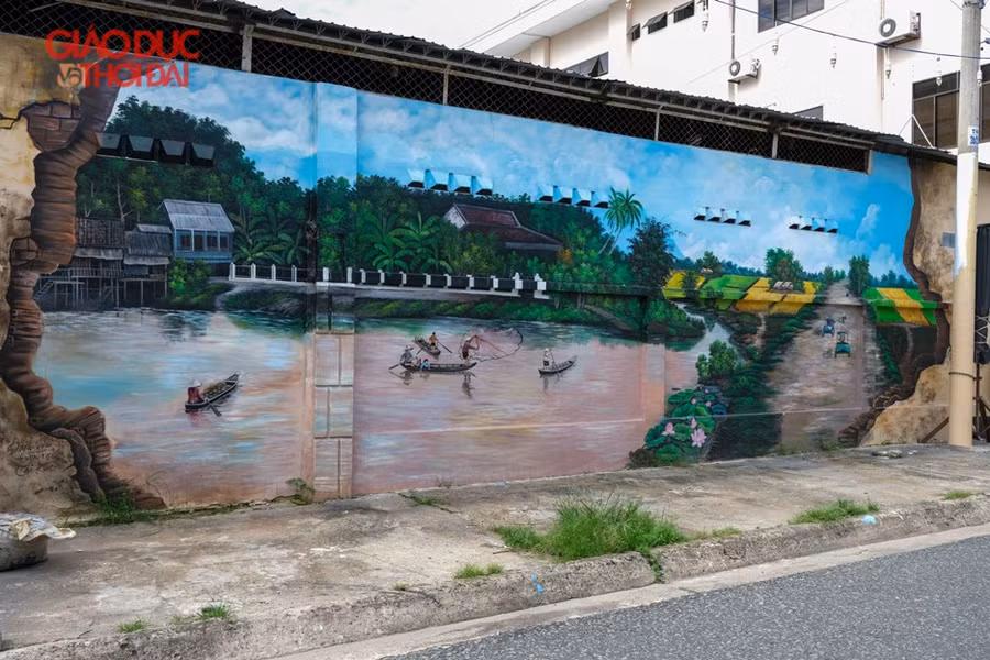 Trở lại con đường bích họa ở Cần Thơ ảnh 2