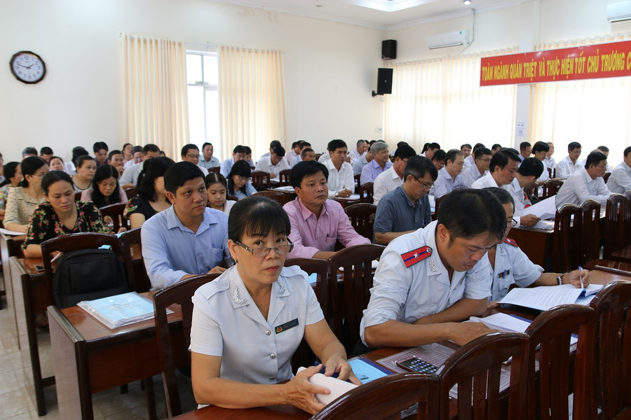 Tiền Giang: Nét mới trong tập huấn công tác thanh tra, kiểm tra thi ảnh 1 Tiền Giang: Nét mới trong tập huấn công tác thanh tra, kiểm tra thi ảnh 1