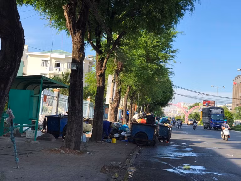 Tập kết rác gây ô nhiễm ngay cổng trường học, bệnh viện ở Cần Thơ ảnh 7