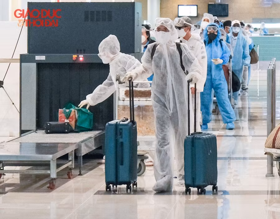 Sân bay Cần Thơ đón gần 400 công dân Việt Nam từ vùng dịch về nước
