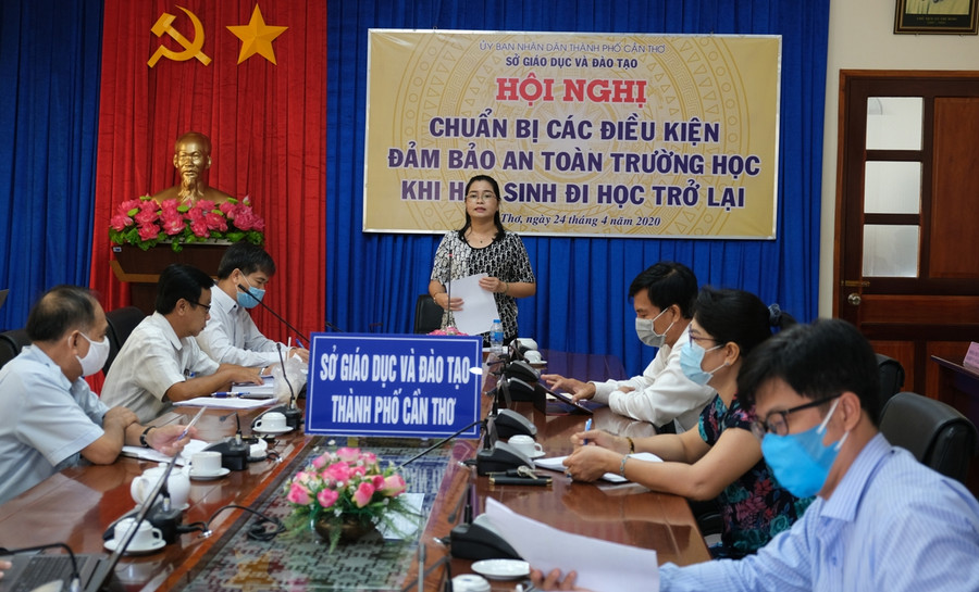 Cần Thơ: Chuẩn bị các điều kiện an toàn khi HS đi học trở lại