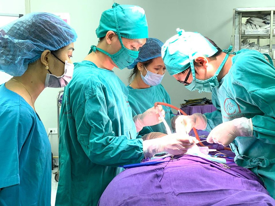 Bệnh nhi bị nang ruột đôi hiếm gặp được cứu kịp thời ảnh 1 Bệnh nhi bị nang ruột đôi hiếm gặp được cứu kịp thời ảnh 1