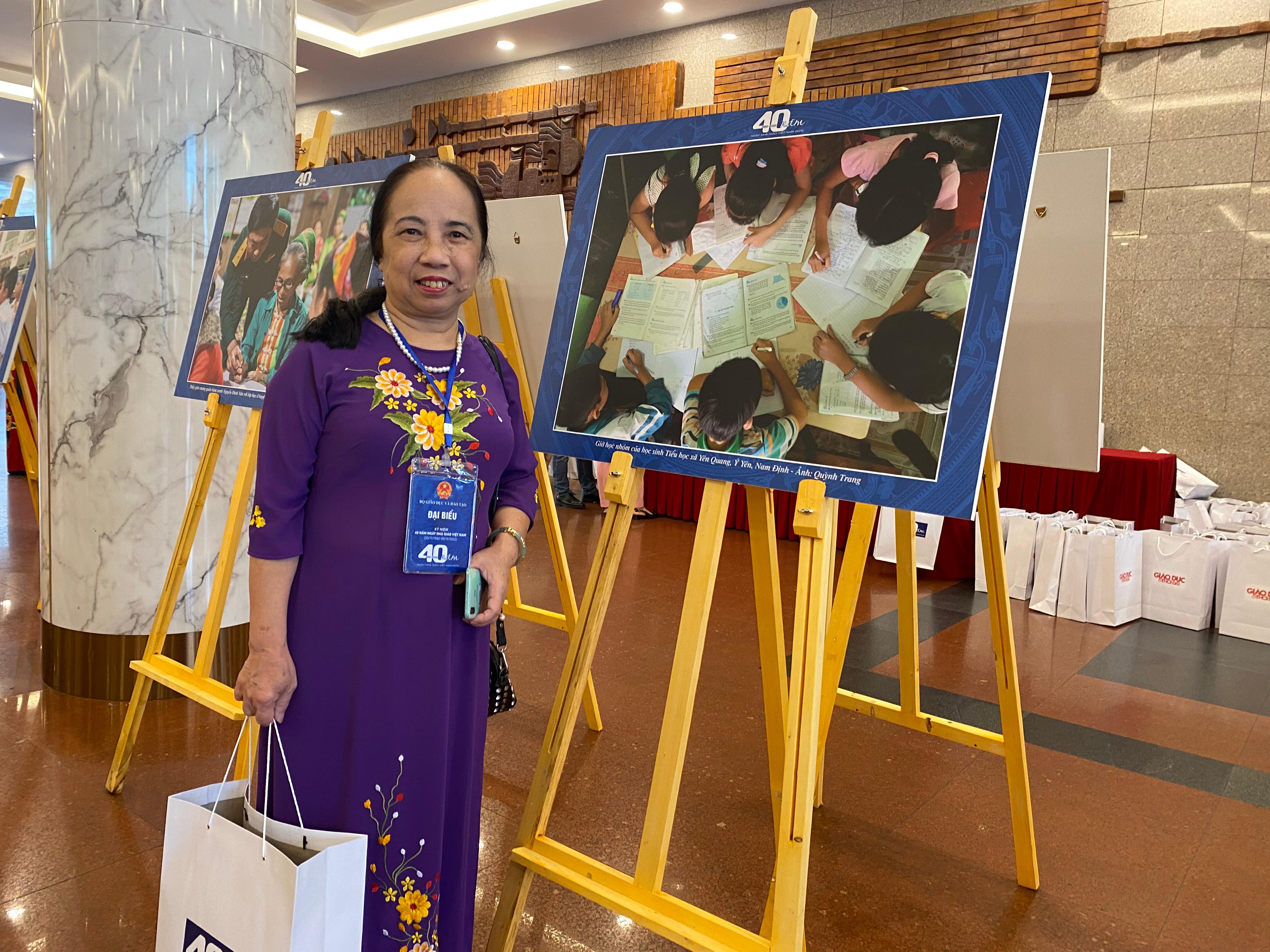 Cô Nguyễn Thanh Thủy - giáo viên Trường Phổ thông vùng cao Việt Bắc (Thái Nguyên). Cô Nguyễn Thanh Thủy - giáo viên Trường Phổ thông vùng cao Việt Bắc (Thái Nguyên).