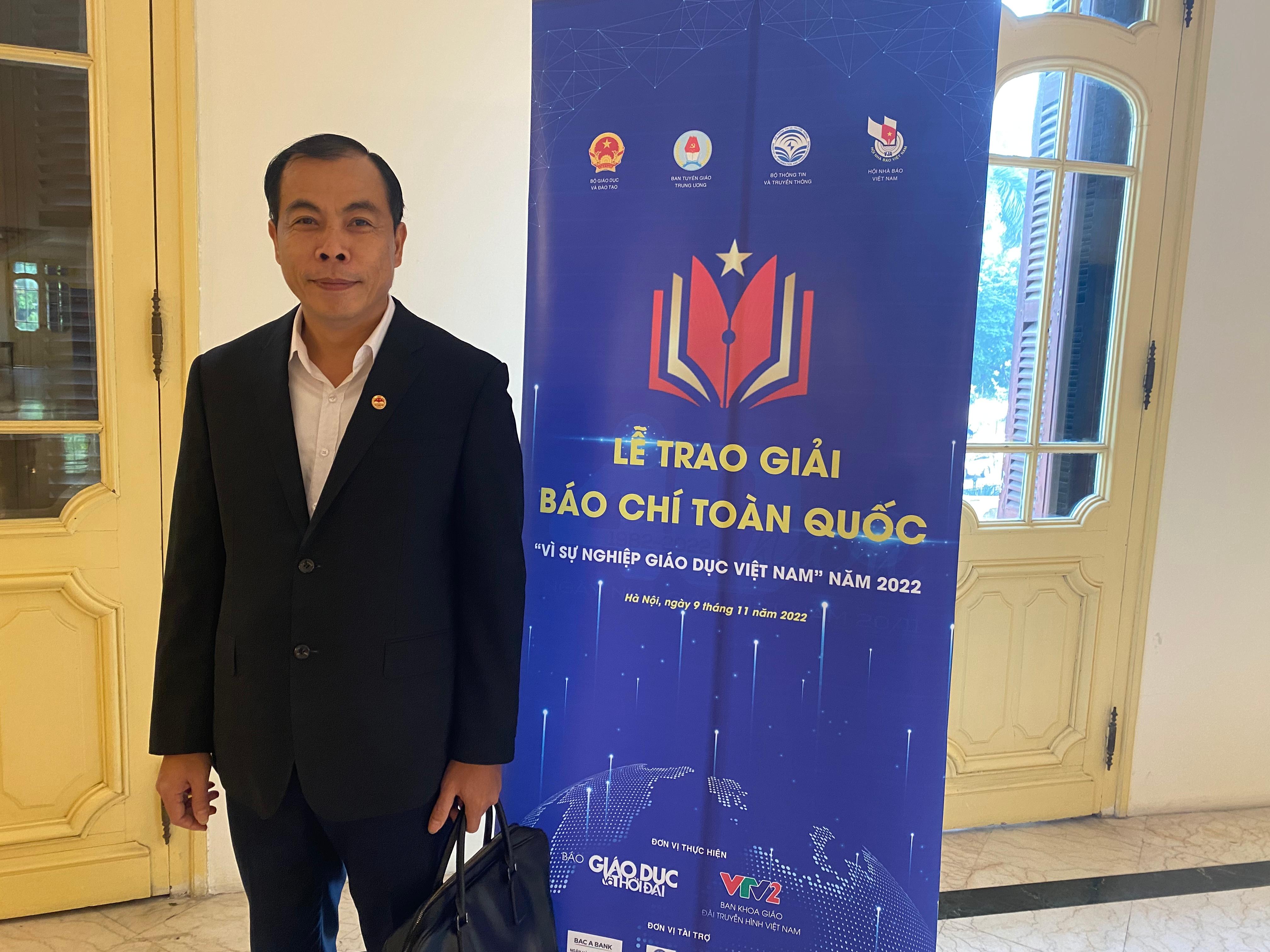 Ông Hoàng Quốc Tuấn - Giám đốc Sở GD&ĐT tỉnh Lạng Sơn. Ảnh Ngô Chuyên. Ông Hoàng Quốc Tuấn - Giám đốc Sở GD&ĐT tỉnh Lạng Sơn. Ảnh Ngô Chuyên.