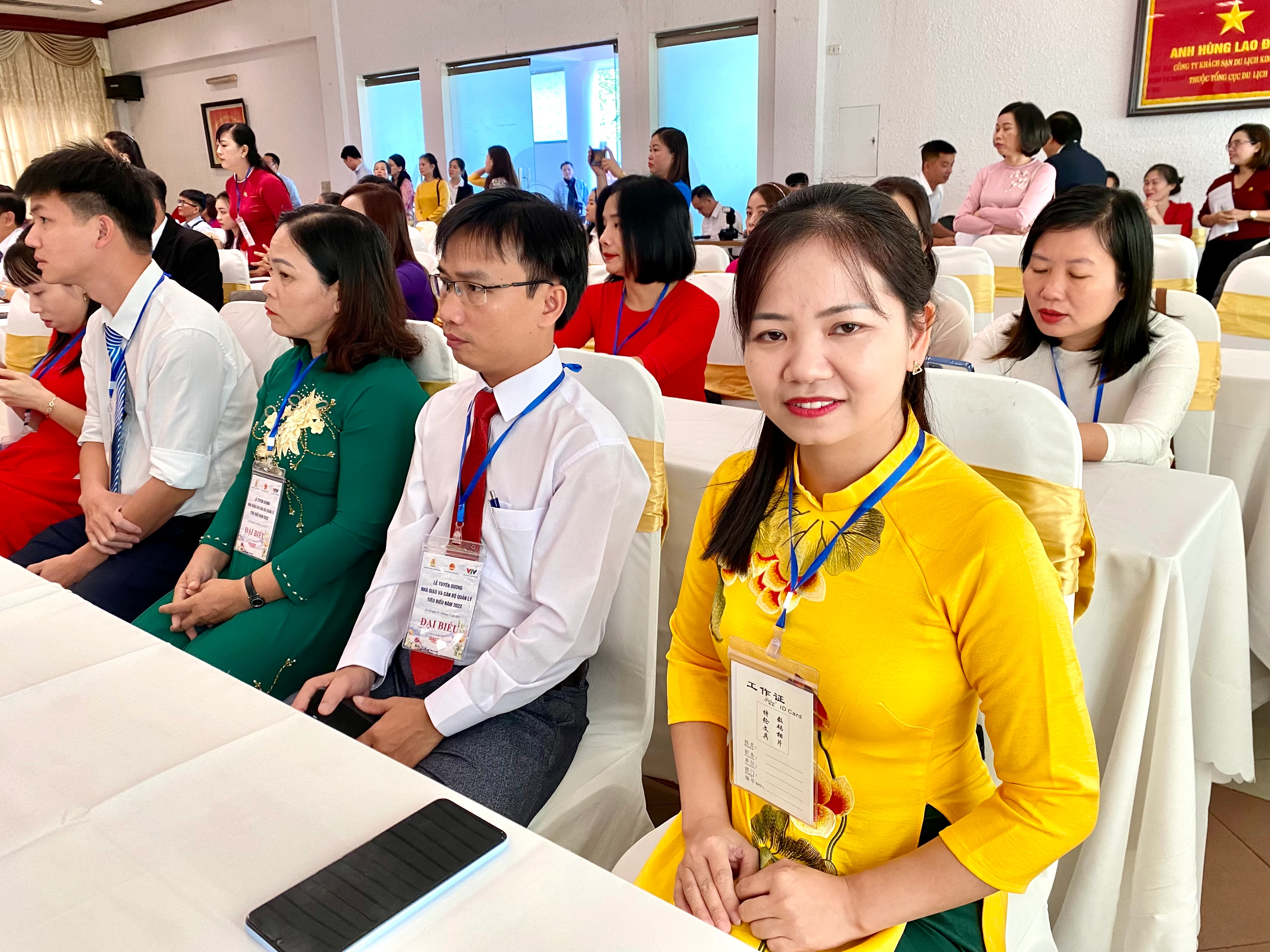 Cô Trần Thị Như Quỳnh, giáo viên Trường Tiểu học Liêm Chính (Hà Nam).