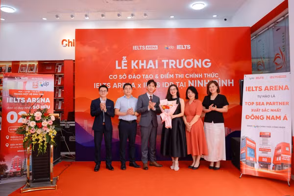 IELTS Arena đưa điểm thi IELTS IDP tới Ninh Bình
