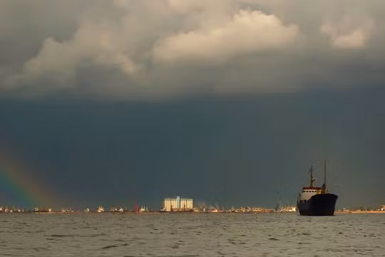 Cảng Tartus của Syria.