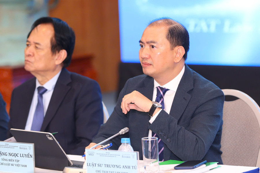 Luật sư Trương Anh Tú - Chủ tịch TAT Law Firm, Ủy viên Thường vụ Trung ương Hội Kinh tế Môi trường Việt Nam. z6999767559642-3b308d7da2ca83c0310c37ab3627af49.jpg