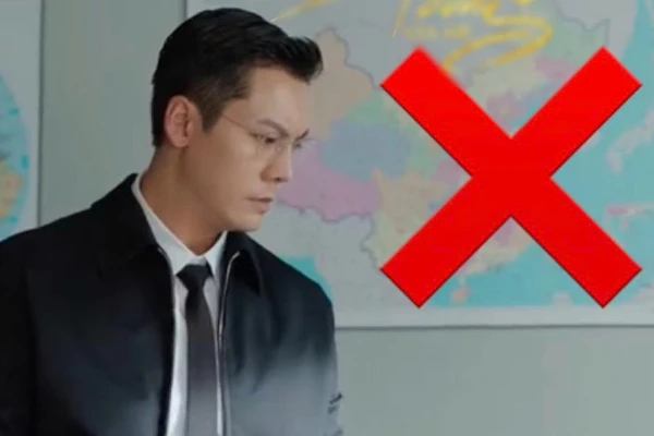 Hình ảnh "đường lưỡi bò" xuất hiện ở trong bộ phim vi phạm chủ quyền lãnh thổ Việt Nam khiến nhiều khán giả bức xúc.