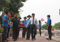 Quảng Bình: Truy điệu và an táng các Anh hùng liệt sĩ hi sinh tại Lào ảnh 4 Quảng Bình: Truy điệu và an táng các Anh hùng liệt sĩ hi sinh tại Lào ảnh 4