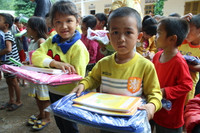 Quảng Bình: Chia sẻ khó khăn cùng học sinh vùng lũ ảnh 5 Quảng Bình: Chia sẻ khó khăn cùng học sinh vùng lũ ảnh 5