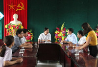Quảng Bình: Lãnh đạo Sở GD&ĐT thăm và chia sẻ cùng các trường bị ngập lụt ảnh 2 Quảng Bình: Lãnh đạo Sở GD&ĐT thăm và chia sẻ cùng các trường bị ngập lụt ảnh 2