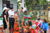 Quảng Bình: Lãnh đạo Sở GD&ĐT thăm và chia sẻ cùng các trường bị ngập lụt ảnh 8 Quảng Bình: Lãnh đạo Sở GD&ĐT thăm và chia sẻ cùng các trường bị ngập lụt ảnh 8