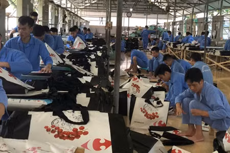 Học viên được đào tạo nghề để làm lại cuộc đời.