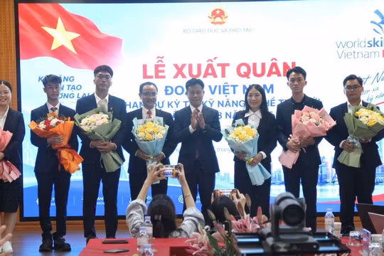 Đoàn Việt Nam xuất quân tham dự Kỳ thi kỹ năng nghề thế giới năm 2026