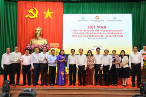 Hội nghị đã thảo luận, đề xuất những giải pháp đột phá để thúc đẩy mạnh mẽ hơn khoa học, công nghệ, đổi mới sáng tạo, chuyển đổi số.