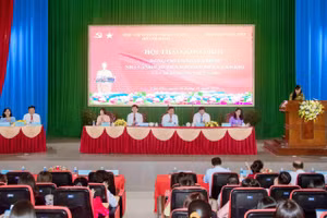 Quang cảnh Hội thảo khoa học về nhà cách mạng Châu Văn Liêm.