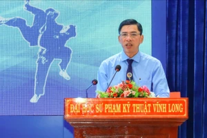 PGS.TS Nguyễn Thanh Tùng, người "thuyền trưởng" âm thầm của Trường ĐH Sư phạm Kỹ thuật Vĩnh Long.