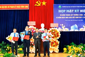 Trường ĐH Sư phạm Kỹ thuật Vĩnh Long có thêm 3 Phó Giáo sư, nâng tổng số Phó Giáo sư của nhà trường lên 20 người.