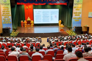 Hội nghị công bố điều chỉnh Quy hoạch tỉnh thời kỳ 2021 - 2030, tầm nhìn đến năm 2050.