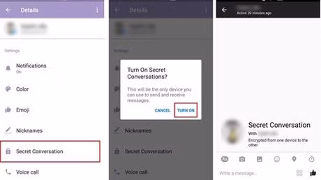 Kich hoat tin nhan bi mat tren Facebook Messenger - Anh 1