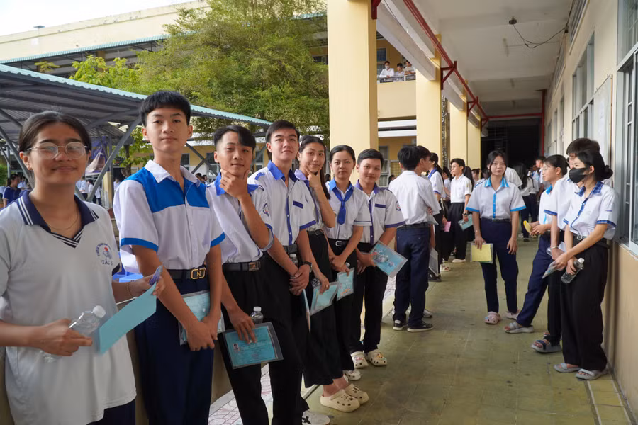 Học sinh tham dự Kỳ thi học sinh giỏi cấp tỉnh Cà Mau, năm học 2025 - 2026.