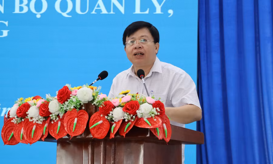 Ông Nguyễn Văn Nguyên, Giám đốc Sở GD&ĐT Cà Mau.