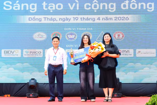 Dự án của học sinh Cà Mau đạt giải Nhất tại Ngày hội Giáo dục STEM. 