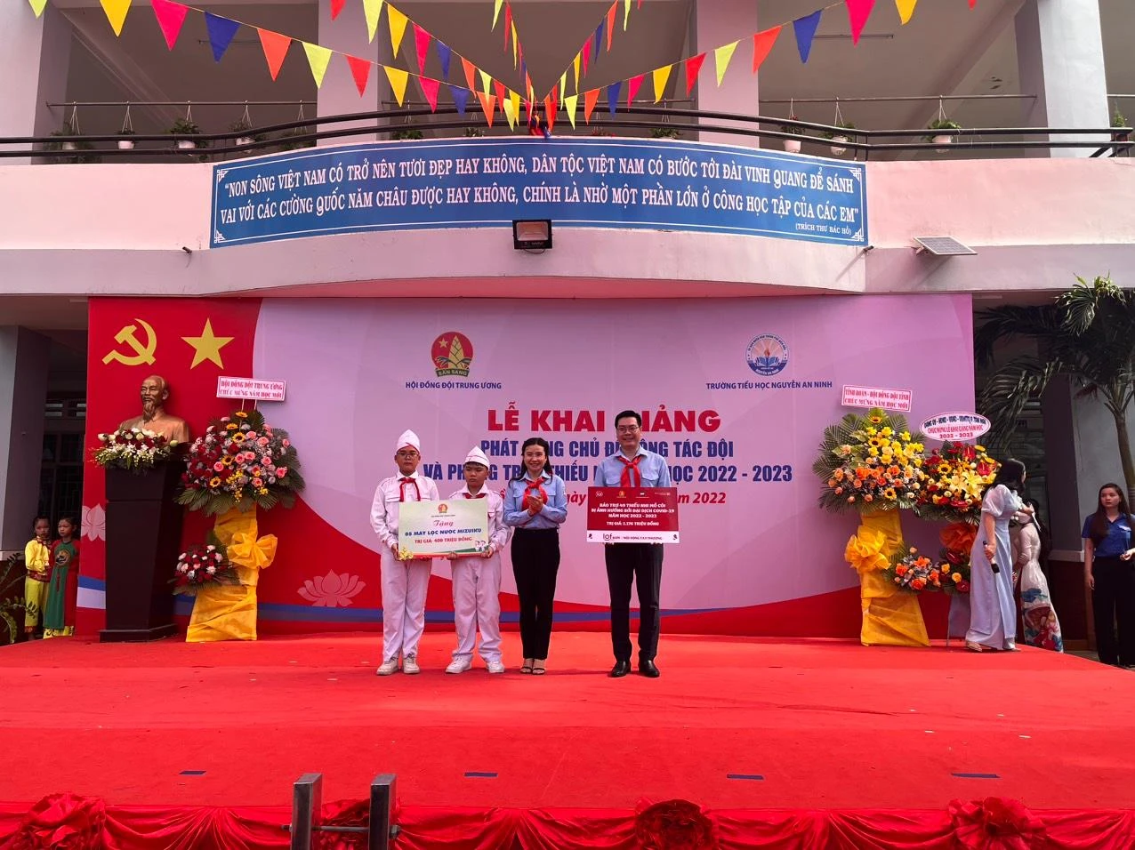 Bí thư Trung Ương Đoàn, Chủ tịch Hội Đồng Đội Trung Ương Nguyễn Phạm Duy Trang phát động phong trào