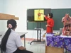 Một tiết học ở cấp THCS tại Đắk Lắk có ứng dụng AI vào dạy học. (Ảnh: NA)
