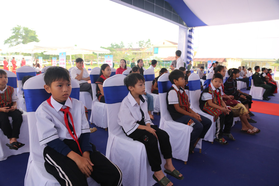 Khi hoàn thành, học sinh sẽ được học tập trong ngôi trường khang trang, hiện đại.