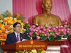 Ông Thái Văn Tài, Bí thư Chi bộ, Vụ trưởng Vụ Giáo dục phổ thông báo cáo tại Đại hội Đảng bộ Bộ GD&ĐT lần thứ I, nhiệm kỳ 2025-2030.