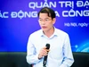 Ông Vũ Thanh Mai, Phó Trưởng Ban Tuyên giáo và Dân vận Trung ương phát biểu tại tọa đàm.