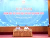 Bộ trưởng Bộ GD&ĐT Nguyễn Kim Sơn và Thứ trưởng Thường trực Bộ GD&ĐT Phạm Ngọc Thưởng chủ trì Hội nghị Giám đốc Sở GD&ĐT năm 2025. 