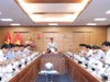 Ông Huỳnh Văn Chương - Cục trưởng Cục Quản lý chất lượng (Bộ GD&ĐT), Phó Trưởng Ban thường trực Ban Chỉ đạo chủ trì phiên họp.