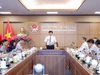 PGS.TS Phạm Quốc Khánh, Phó Cục trưởng Cục Quản lý chất lượng (Bộ GD&ĐT) chủ trì hội thảo.