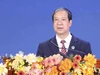 Bộ trưởng Nguyễn Kim Sơn phát động phong trào thi đua yêu nước ngành Giáo dục giai đoạn 2025-2030. Ảnh: Lê Cường.