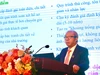 GS.TSKH Bành Tiến Long, nguyên Thứ trưởng Bộ GD&ĐT phát biểu.