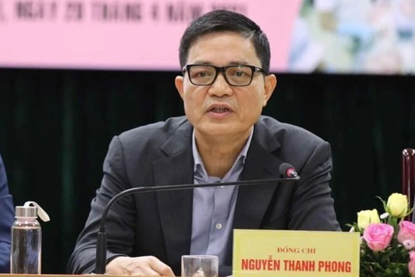 Ông Nguyễn Thanh Phong, nguyên Cục trưởng Cục An toàn thực phẩm (Bộ Y tế).