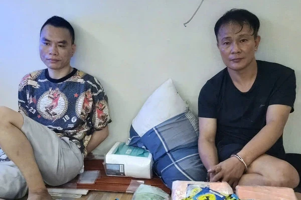 Một số người trong đường dây ma túy.