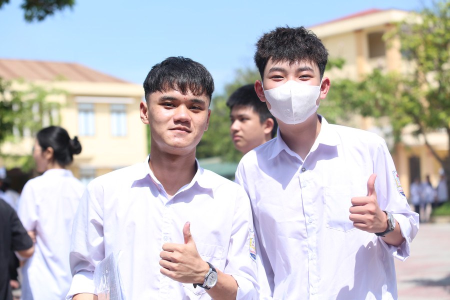 Thí sinh tự tin bước vào môn thi thứ 2. 20.jpg