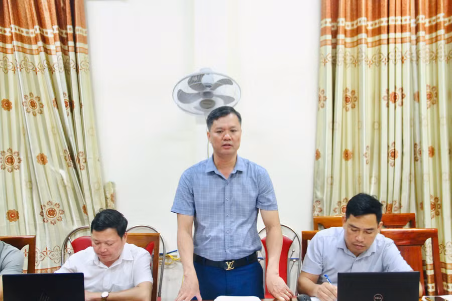 Ông Nguyễn Minh Tuấn, Chủ tịch UBND xã Sơn Hồng mong muốn ngoài công tác tuyên truyền về giáo dục, Báo GD&amp;TĐ sẽ cùng địa phương tăng cường quảng bá hình ảnh, hỗ trợ thông tin phát triển kinh tế - xã hội tại địa phương.