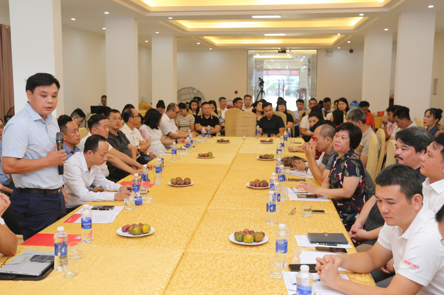 Ông Tạ Văn Phong - Trưởng Phòng Truyền thông Dự án đề xuất giải pháp phối hợp giữa các Phòng, Ban chuyên môn và các Văn phòng thường trú về công tác phát hành. 4i7a0853.jpg