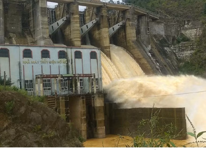 Nhà máy thủy điện Hố Hô (huyện Hương Sơn, Hà Tĩnh).